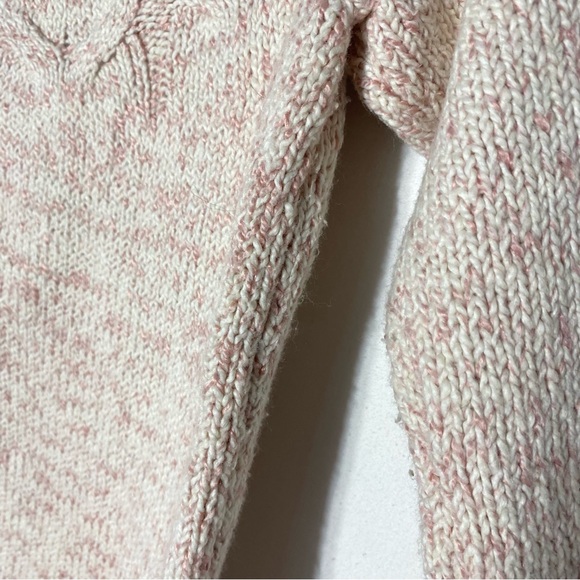 Wind River Light Pink Cable Knit Mock Neck Pullover Sweater S - Picture 7 of 16